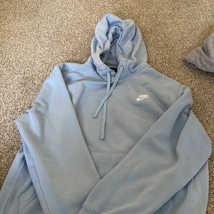 Blue Nike hoodie